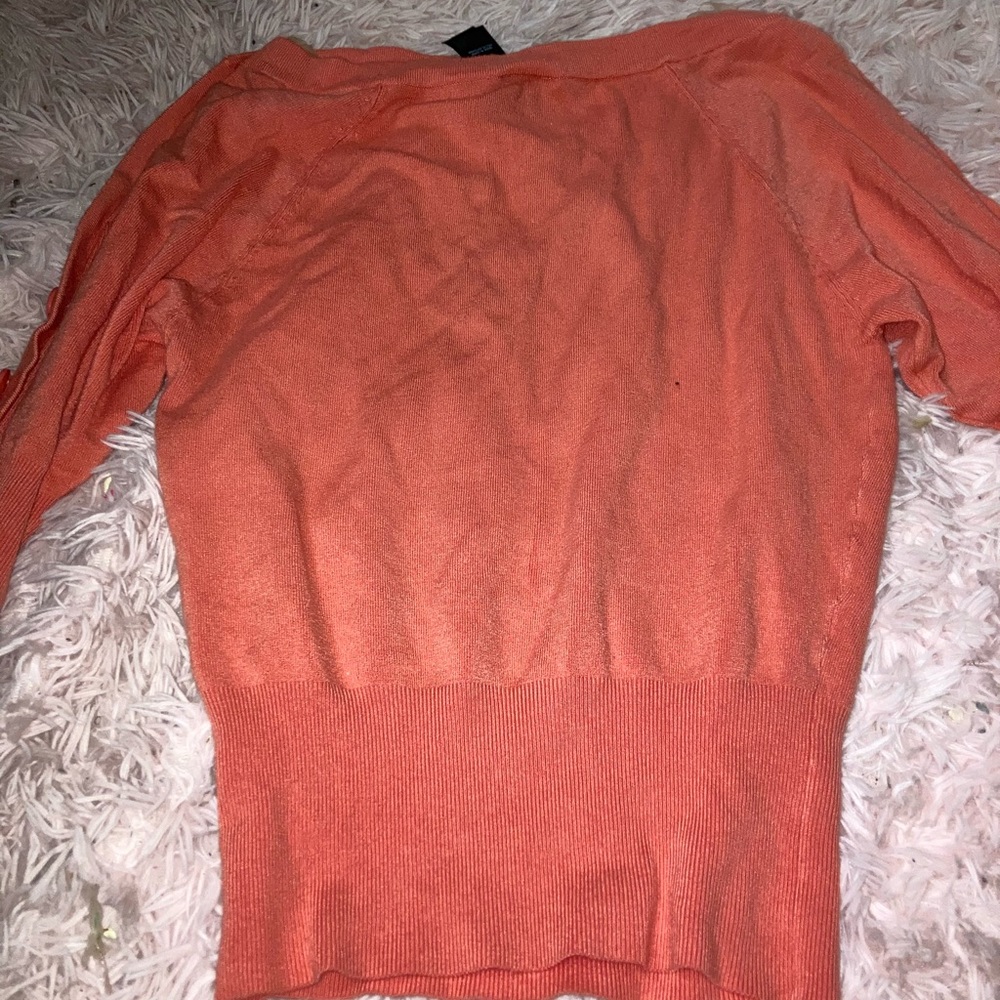 Orange sweater